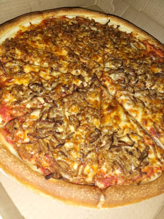 Two Large One Way Pizzas (Wednesday).