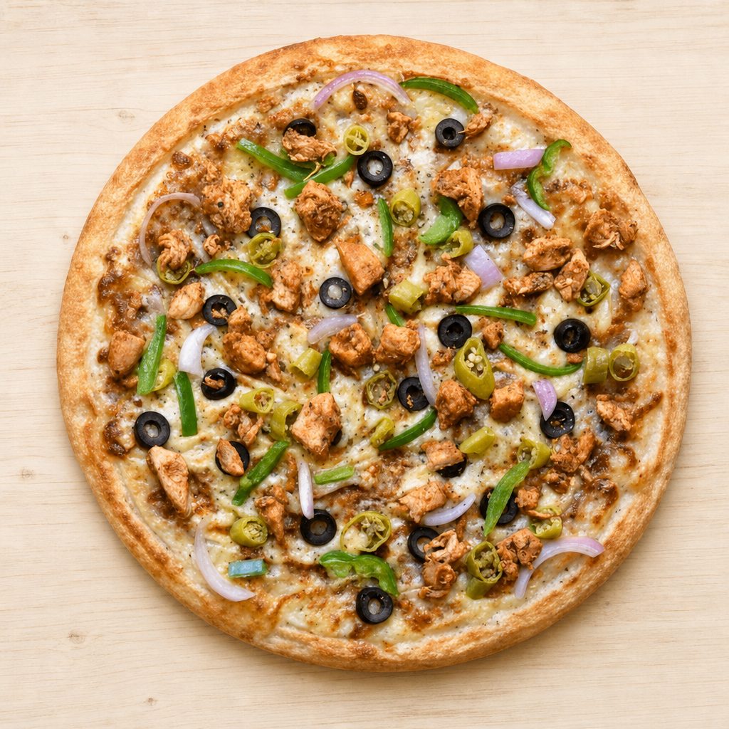 The Fiesta Pizza.