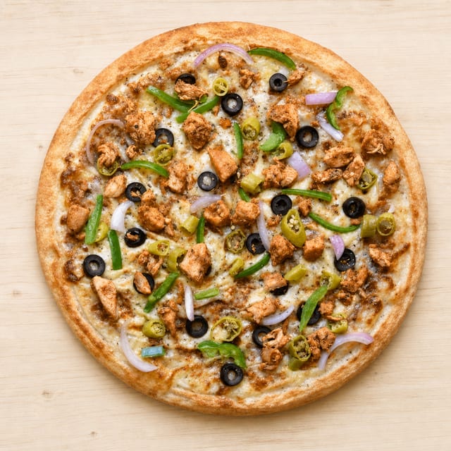 The Fiesta Pizza.