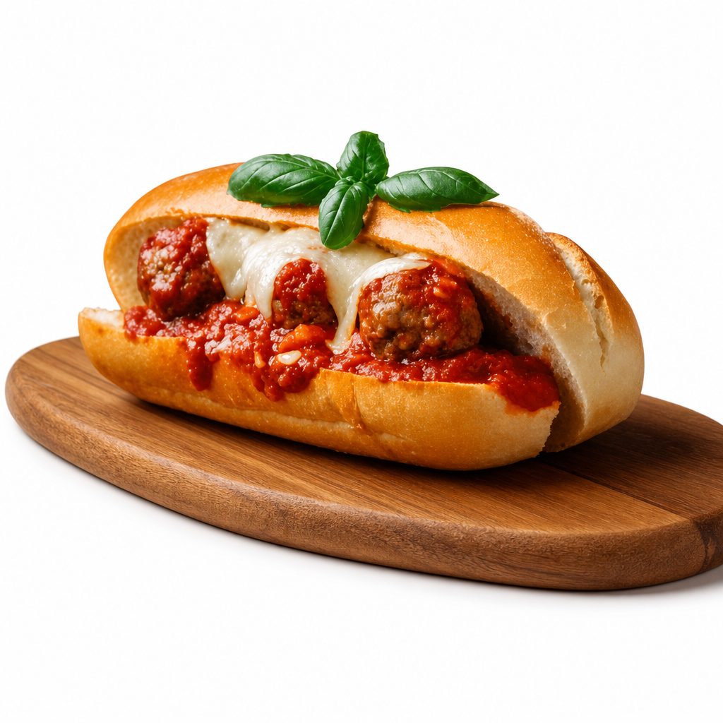 Meatball & Sausage Grinder.