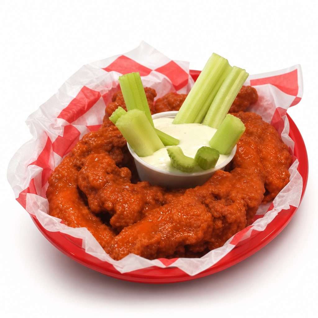 Buffalo Finger Dinner.