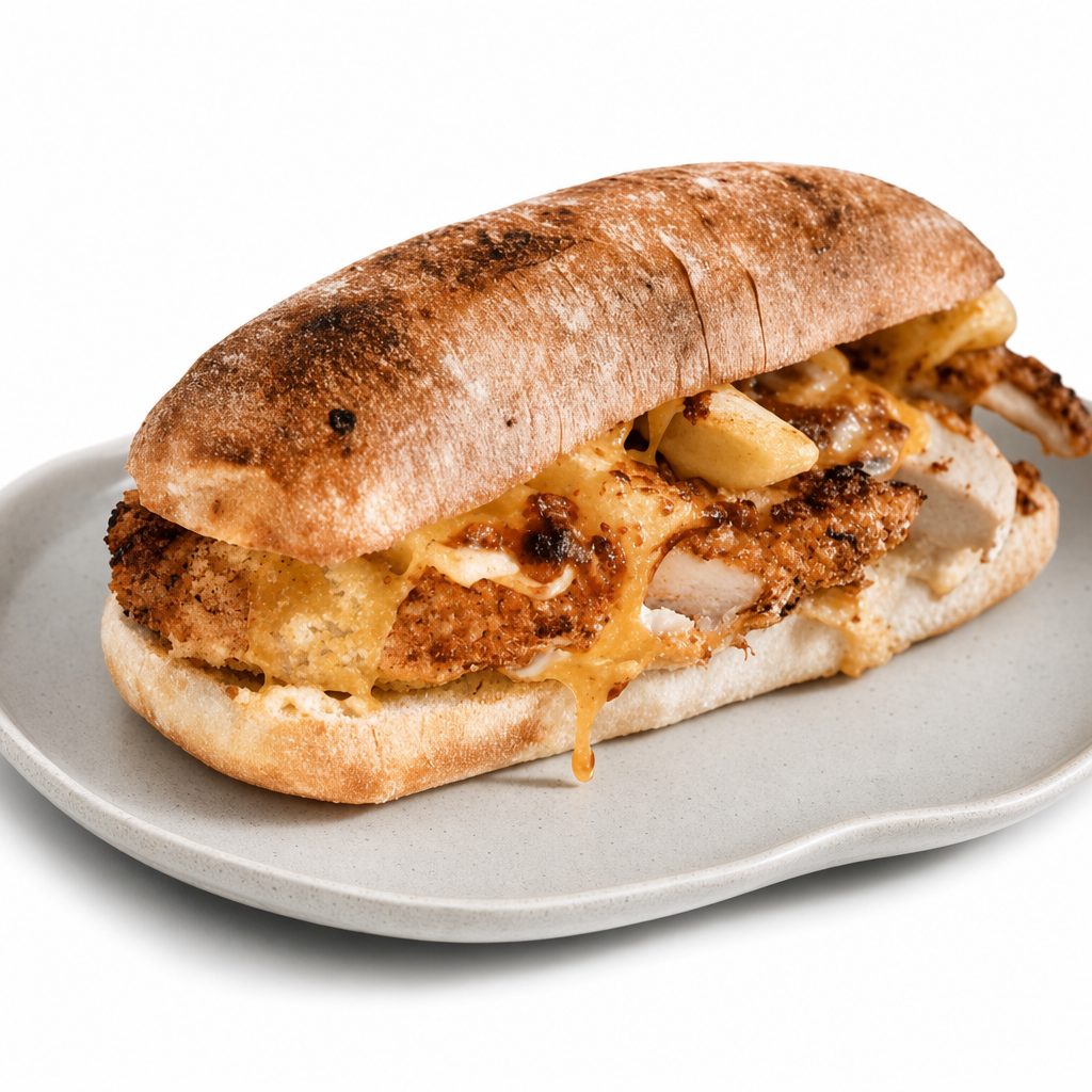 Chicken Parmesan Grinder.