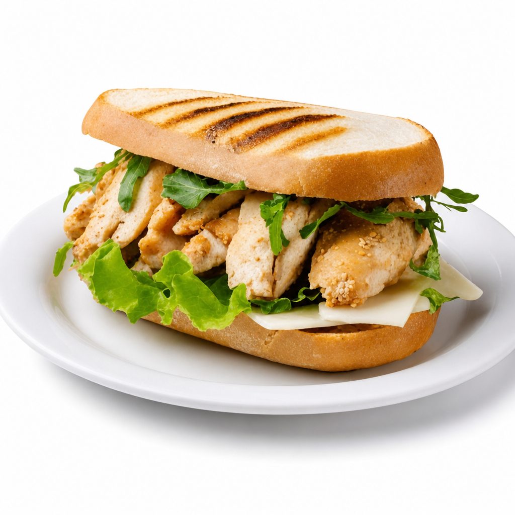 Cranberry Chicken Salad Grinder.