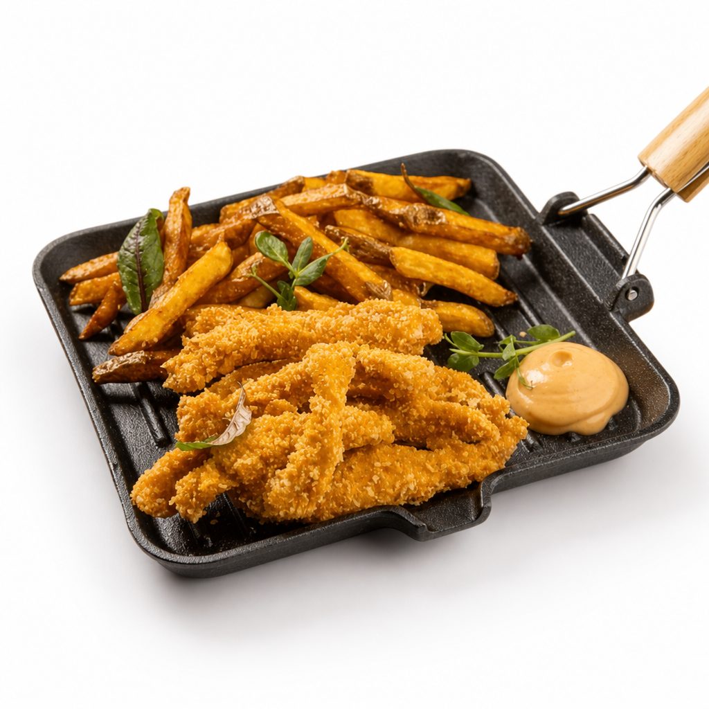 Chicken Finger Dinner.