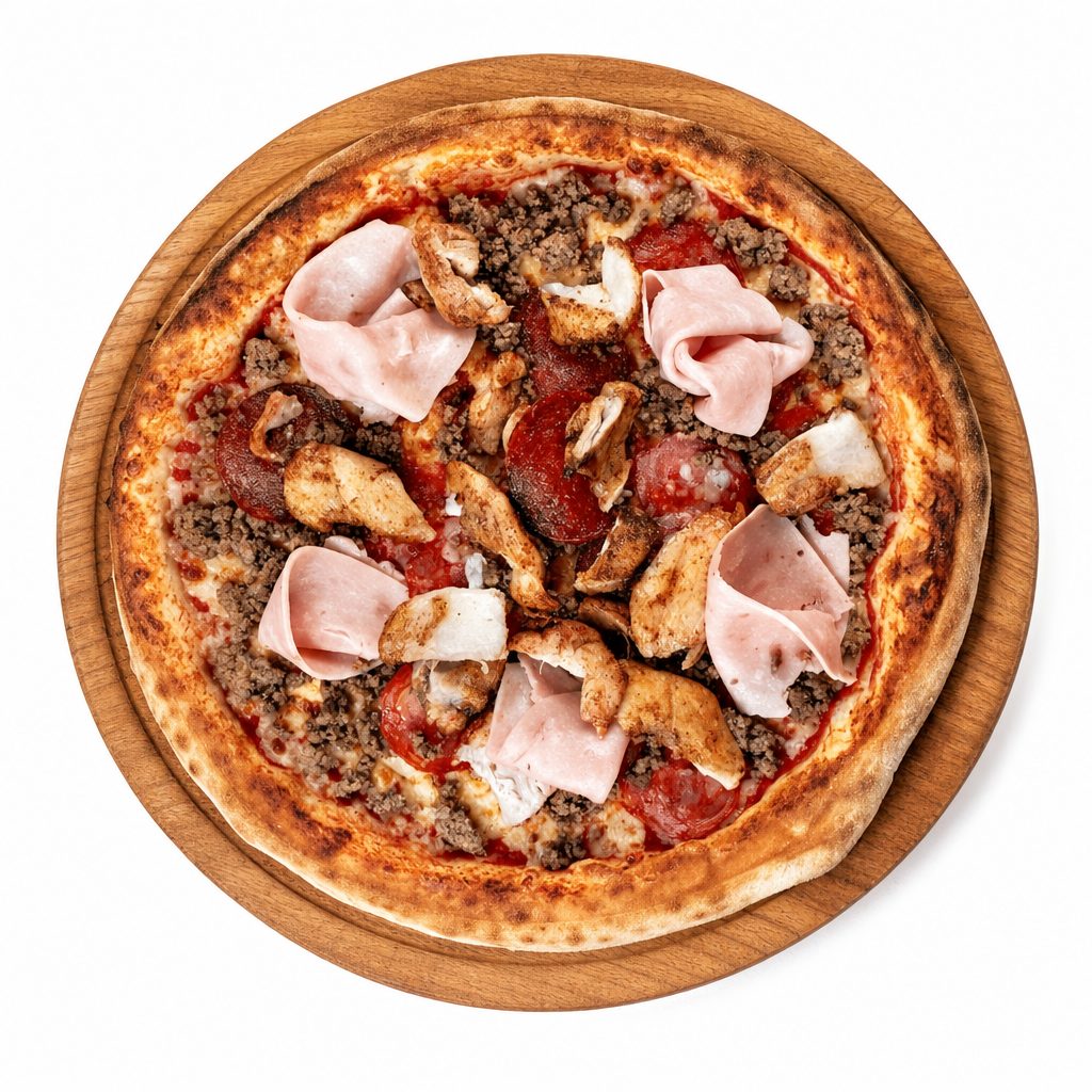 Steak Bomb Pizza.