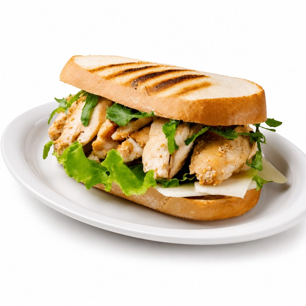 BBQ Chicken Grinder.
