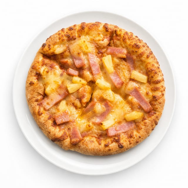The Aloha Pizza.