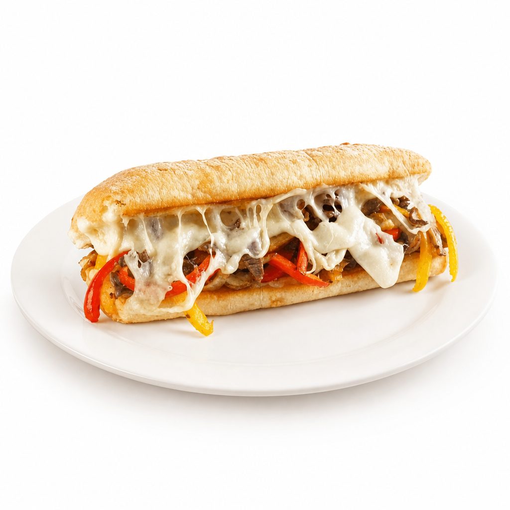 Blue-Hot Steak Grinder.