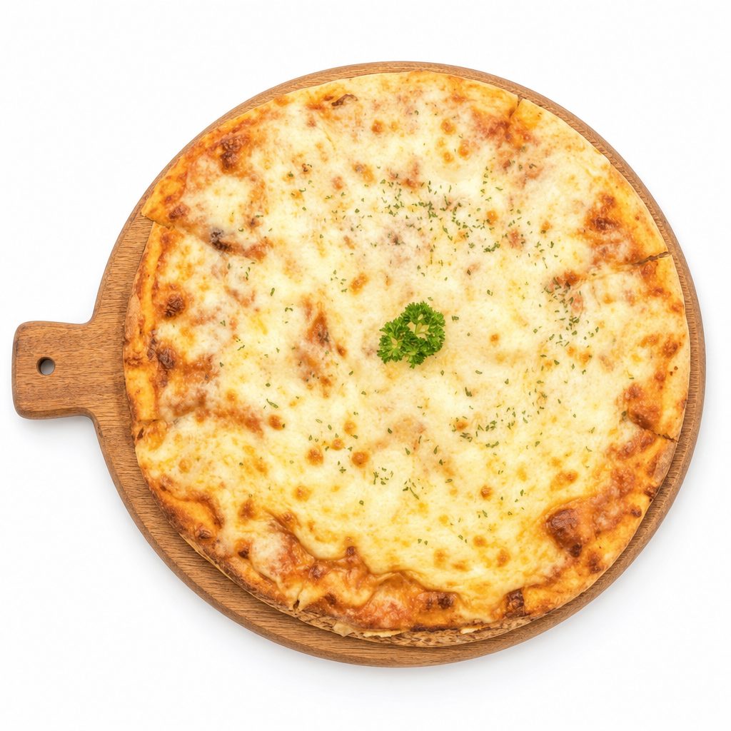 Four Cheese Pizza.