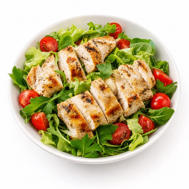 Grilled Chicken Garden Salad.