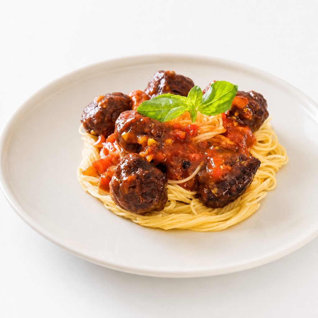 Meatball & Sausage Pasta.