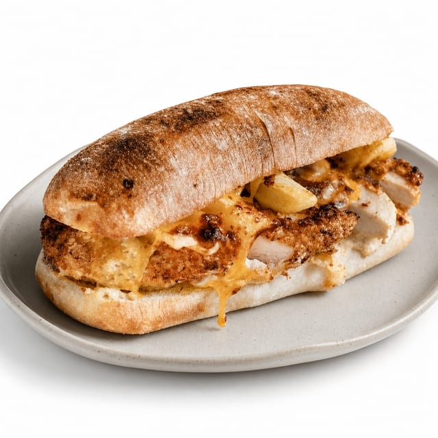 Blue-Hot Chicken Grinder.