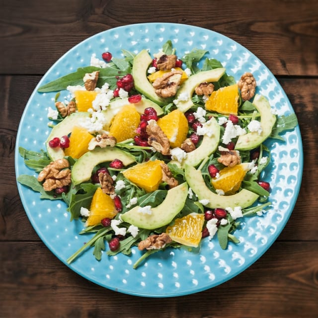 Garden with Cranberry Walnut Chicken Salad.
