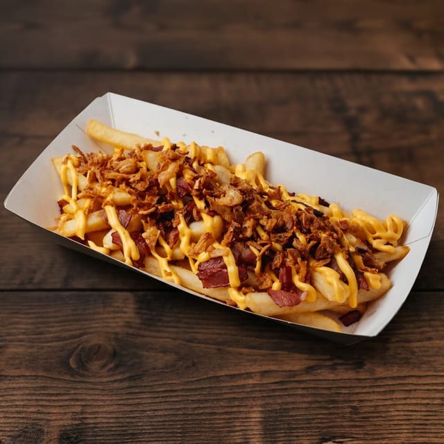 Cheesy Fries with Bacon.