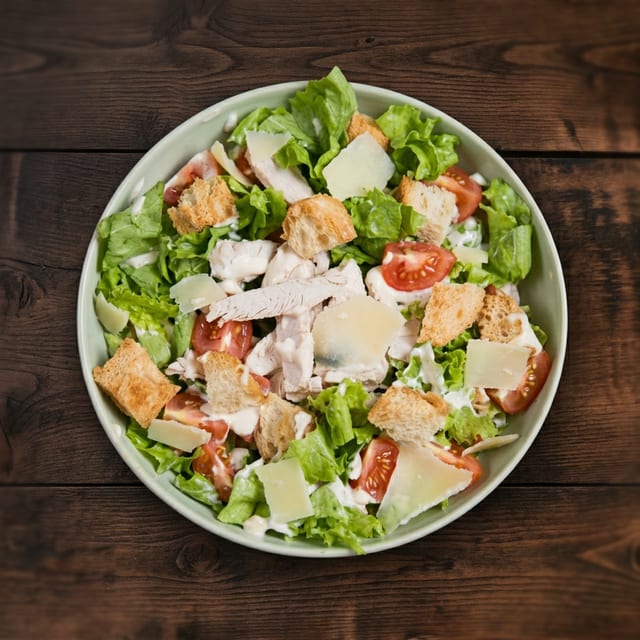 Buffalo Crispy Chicken Salad.
