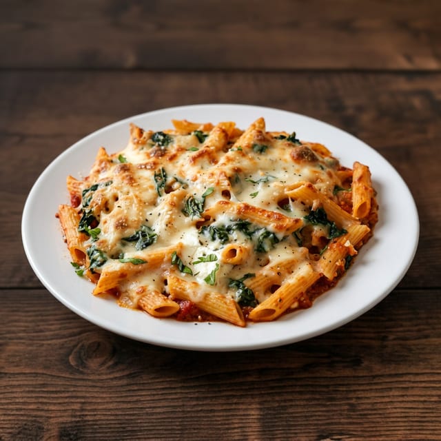 Baked Ziti Pasta.