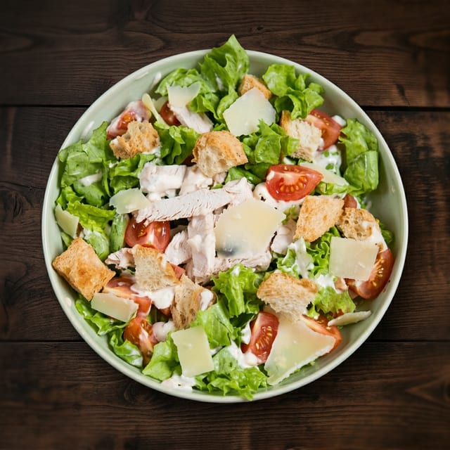 Crispy Chicken Salad.