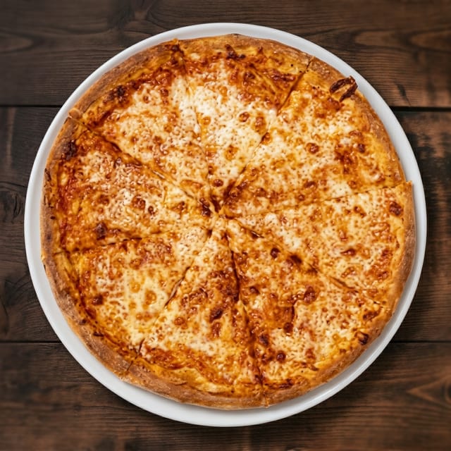Four Cheese Pizza.
