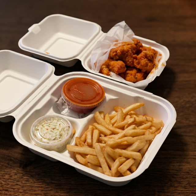 Buffalo Wing Dinner.