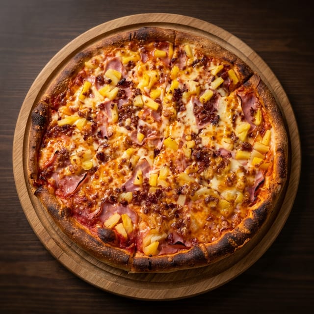 The Aloha Pizza.